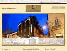 Tablet Screenshot of hotelrainero.com